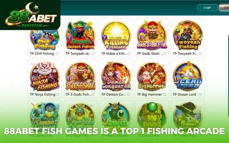 88abet Fish Games is a TOP 1 fishing arcade