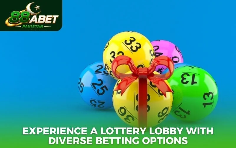 Experience a lottery lobby with diverse betting options