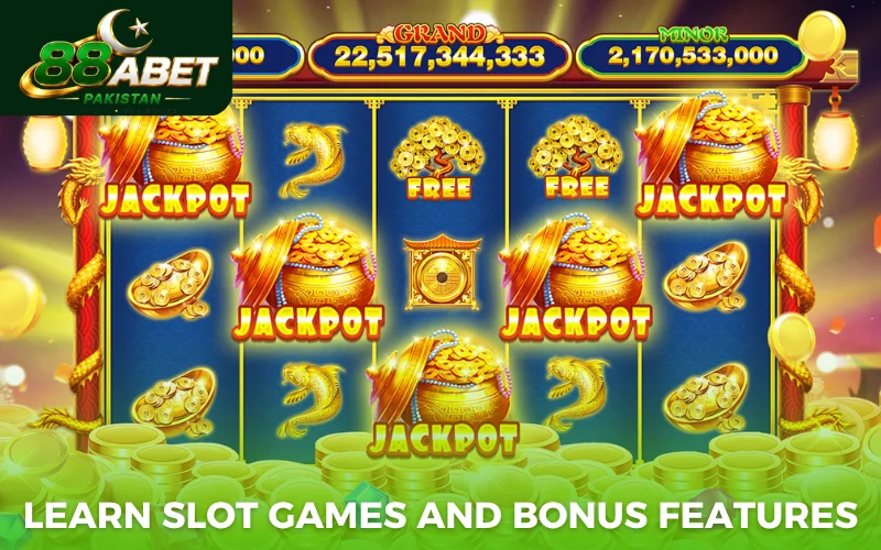 Learn slot games and bonus features