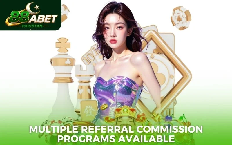 Multiple referral commission programs available