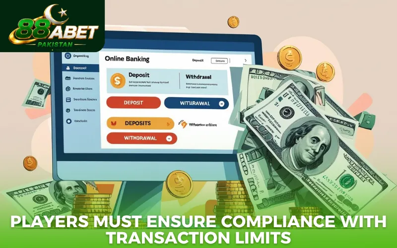 Players must ensure compliance with transaction limits