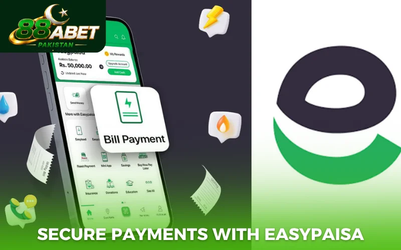 Secure payments with EasyPaisa