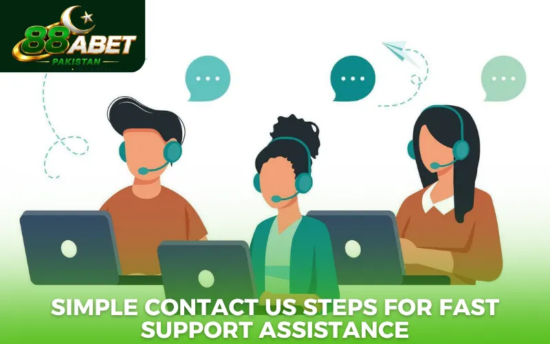 Simple contact Us steps for fast support assistance