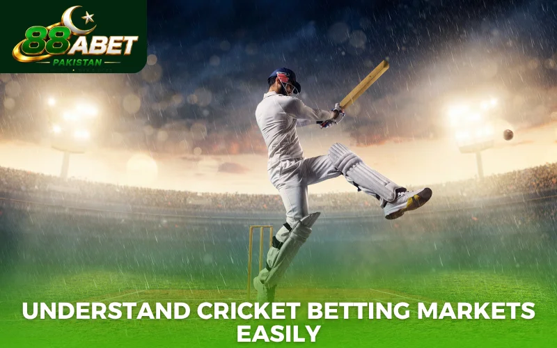 Understand cricket betting markets easily